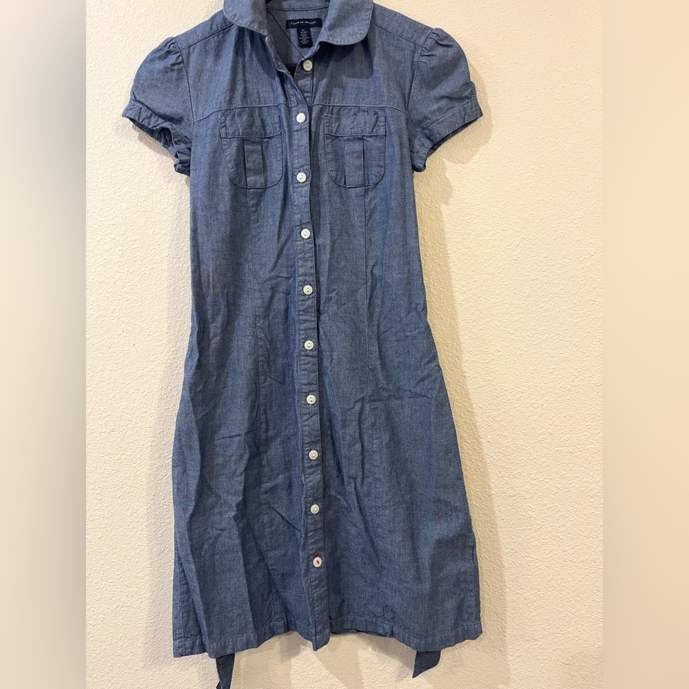 Tommy Hilfiger denim button up dress